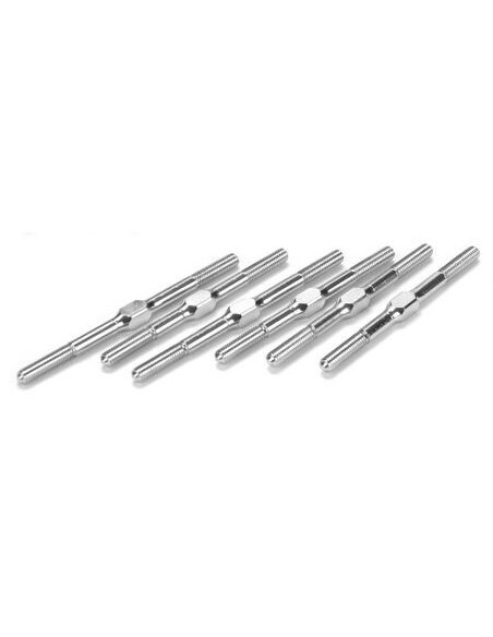 Front-Rear Steering Turnbuckle Set (6): 10-T