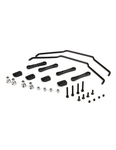 Front and Rear Sway Bar Kit: 1-5 4WD DBXL