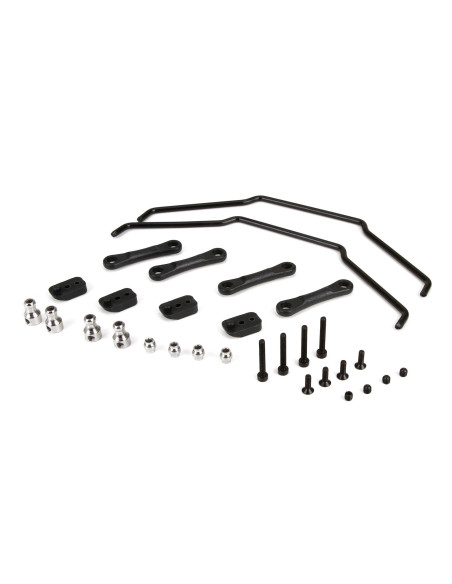 Front and Rear Sway Bar Kit: 1-5 4WD DBXL