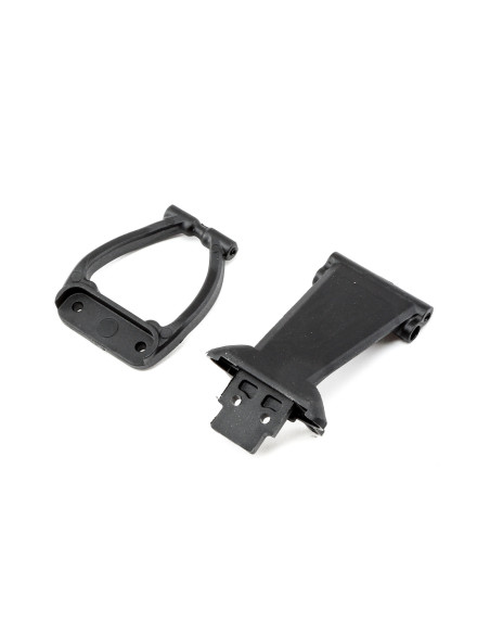 Front Bumper  Skid Plate and Support: Rock Rey