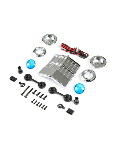 Front LED Lights and Grill Set  Son Uva Digger:LMT