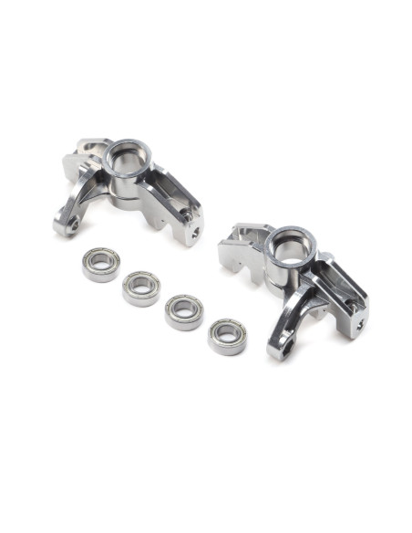 Front Spindle Set Aluminum (L-R): Super Rock Rey