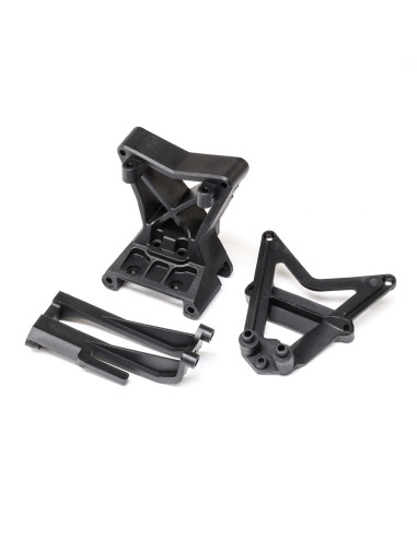Front Upper Arm-Shock Mount and ESC Mount: RZR Rey