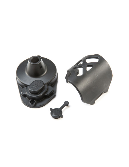 Gear Cover & Motor Guard: 22S