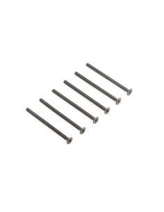 M3 x 45mm Flat Head Screws (6)