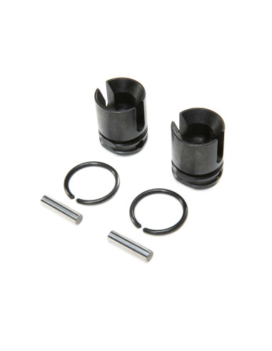Outdrive Cup Center  5mm Pin (2): DBXL-E 2.0