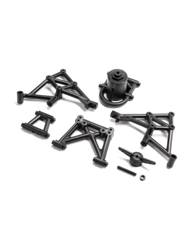 Rear Cage: 8X Super Lasernut