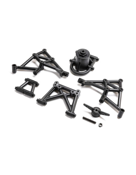 Rear Cage: 8X Super Lasernut