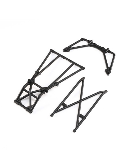 Rear Cage and Hoop Bars  Black: LMT