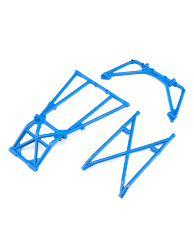 Rear Cage and Hoop Bars  Blue: LMT