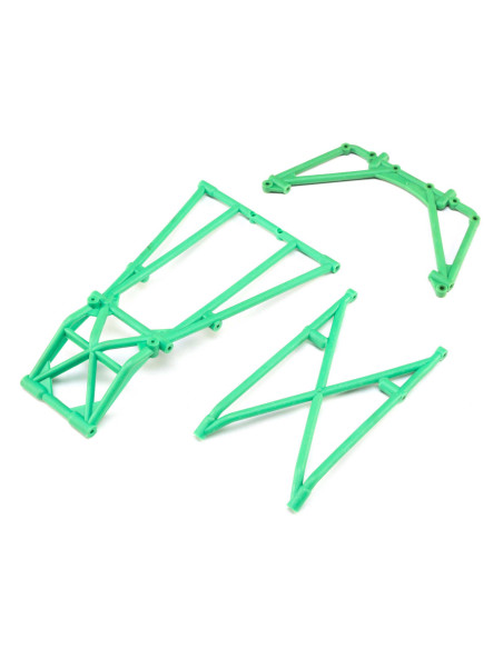 Rear Cage and Hoop Bars  Green: LMT