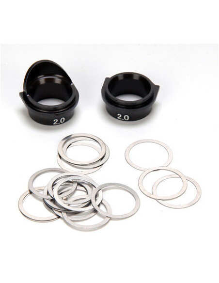 Rear Gearbox Bearing Inserts  Aluminum 8B-8T 2.0