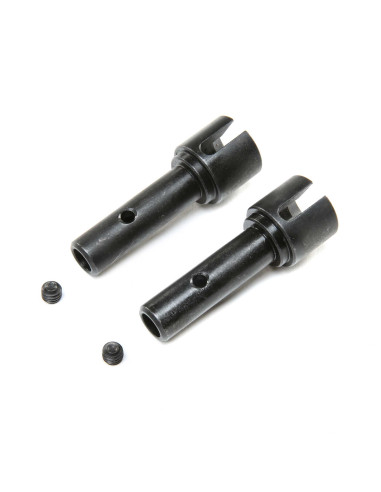 Rear Stub Axle  5mm Pin (2): DBXL-E-DBXL 2.0