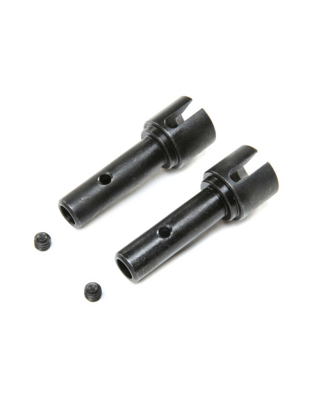 Rear Stub Axle  5mm Pin (2): DBXL-E-DBXL 2.0