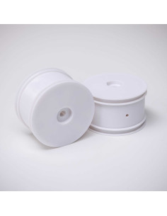Rear Wheel  White (2): Mini-B