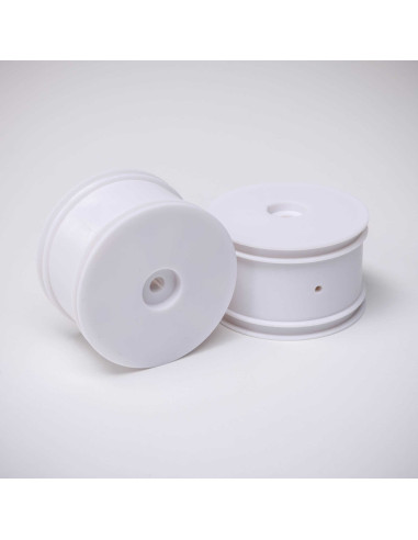 Rear Wheel  White (2): Mini-B
