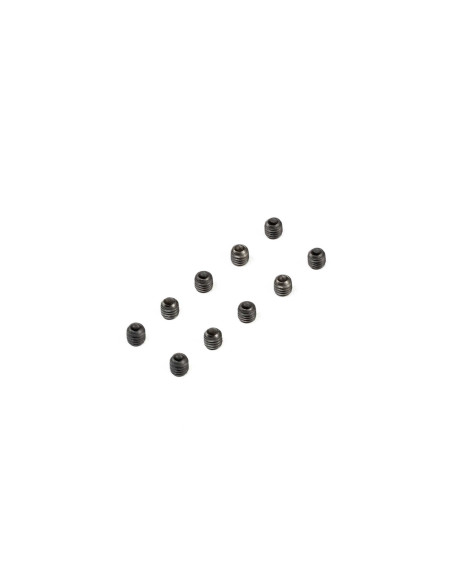 Set Screws M3 x 4mm Cup Point(10)