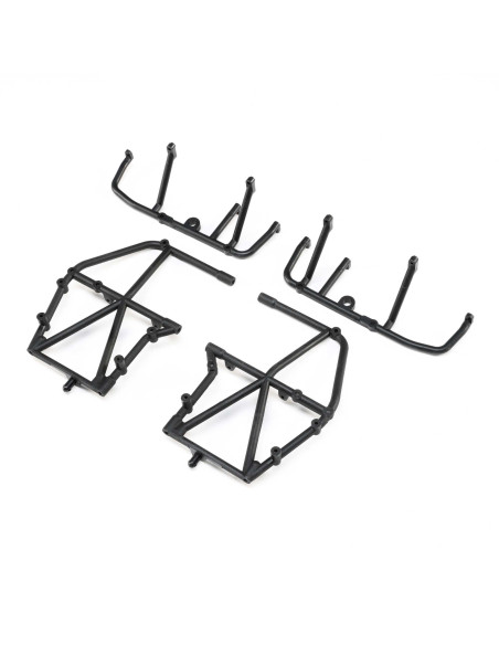 Side Cage and Lower Bar  Black: LMT