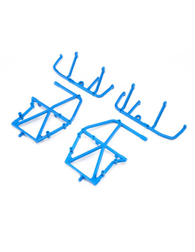 Side Cage and Lower Bar  Blue: LMT