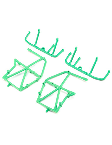 Side Cage and Lower Bar  Green: LMT