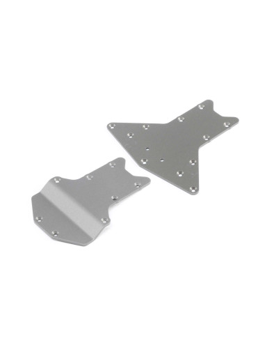 Skid Plate Set Front Rear: LST 3XL-E