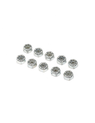 Steel Locking 1-2 Nuts  4-40 (10)
