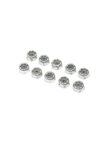 Steel Locking 1-2 Nuts  4-40 (10)