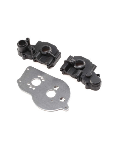 Transmission Case & Motor Plate: Mini-T 2.0