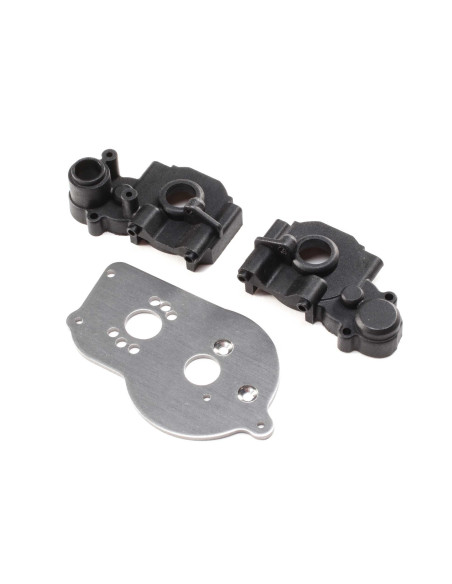 Transmission Case & Motor Plate: Mini-T 2.0
