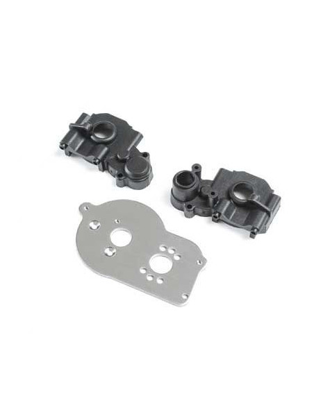 Transmission Case & Motor Plate: Mini-T 2.0  Mini-B