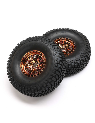 Wheel  Tire  Mounted (2): 8X Super Lasernut