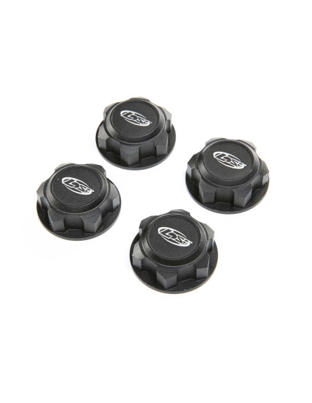 Wheel Nuts  Captured Black (4): DBXL-E 2.0