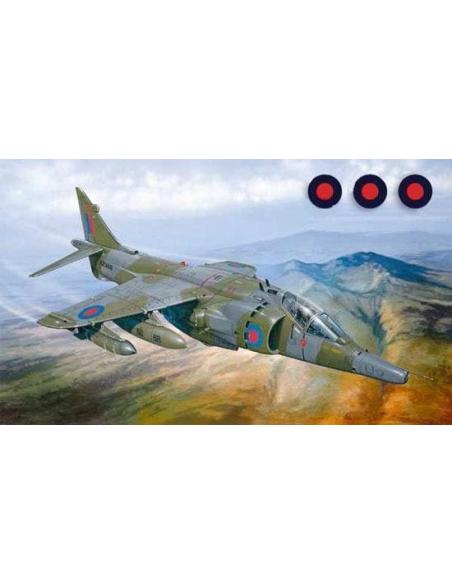HARRIER GR.3, GUERRA DE LAS MALVINAS Italeri 1/72