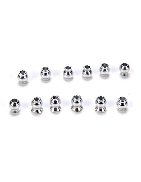 Camber & Steering Ball Set (12): 10-T