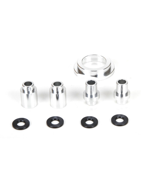 Engine Mount Spacer and Clutch Mount  Aluminum  Silver: MTXL
