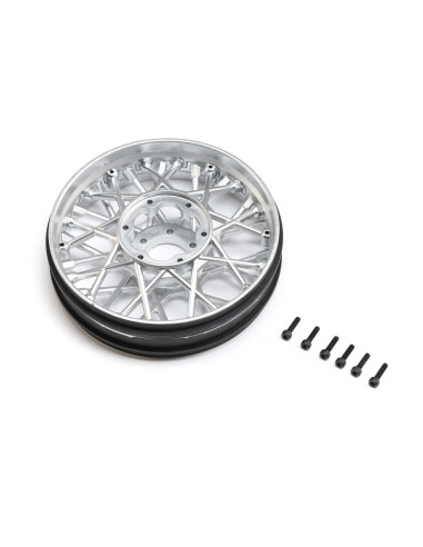 Front Wheel Set  Satin Chrome: Promoto-SM