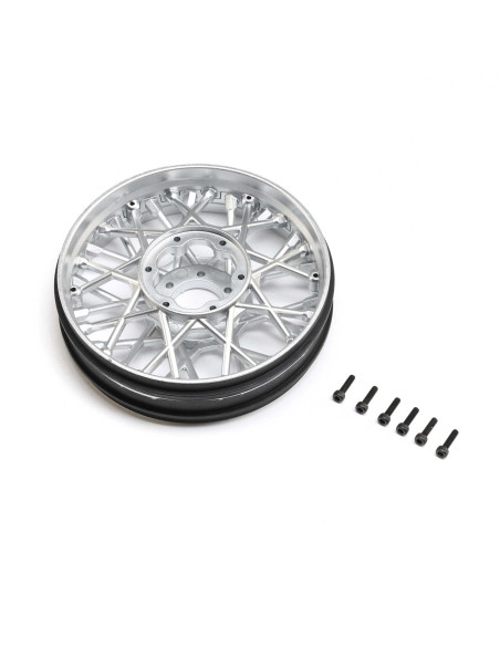 Front Wheel Set  Satin Chrome: Promoto-SM