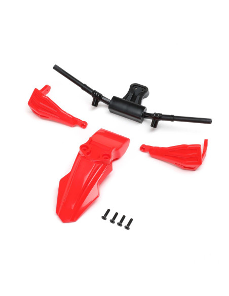 Fender  Handguards & Handle Bars  Red: PM-SM