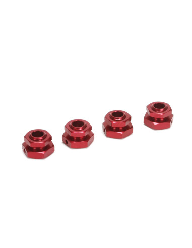 20mm Wheel Hex Set  Red: XXL-2