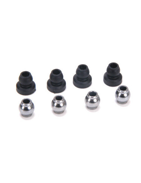 Upper Shock Bushings and Lower Shock Pivot Balls (4): CCR  NCR SE