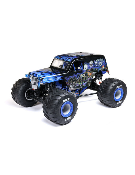 1-8 LMT 2.0 Son-Uva Digger 4X4 Solid Axle Brushless Monster Truck RTR  Blue