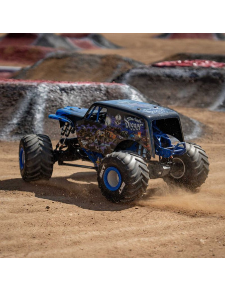 1-8 LMT 2.0 Son-Uva Digger 4X4 Solid Axle Brushless Monster Truck RTR  Blue
