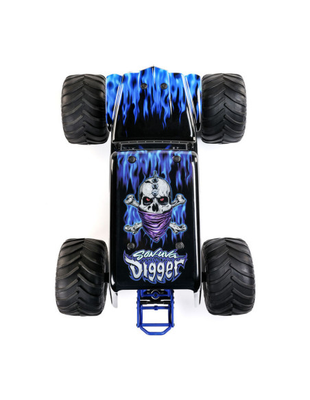 1-8 LMT 2.0 Son-Uva Digger 4X4 Solid Axle Brushless Monster Truck RTR  Blue