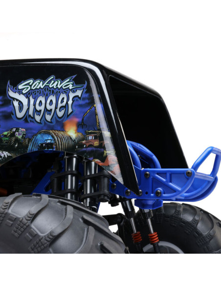 1-8 LMT 2.0 Son-Uva Digger 4X4 Solid Axle Brushless Monster Truck RTR  Blue