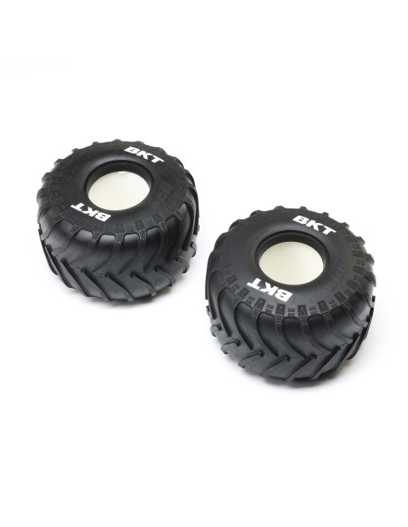 BKT 2.6" Monster Truck Tire with Insert  Med (2): LMT 2.0