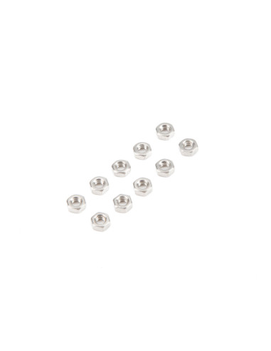 Flat Nut M3 x 0.5 x 5mm (10)