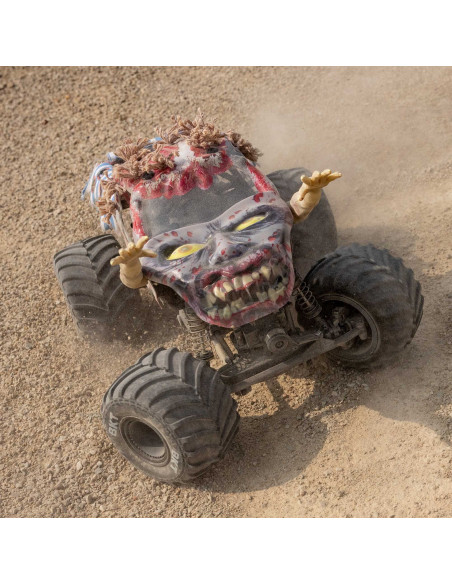 1-18 Mini LMT Zombie 2S 4X4 RTR Brushed Monster Truck (Battery & Charger Included)  Red