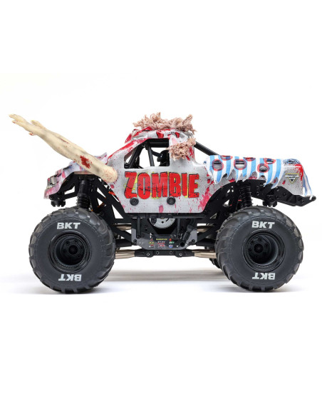 1-18 Mini LMT Zombie 2S 4X4 RTR Brushed Monster Truck (Battery & Charger Included)  Red