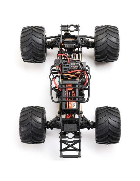 1-18 Mini LMT Zombie 2S 4X4 RTR Brushed Monster Truck (Battery & Charger Included)  Red
