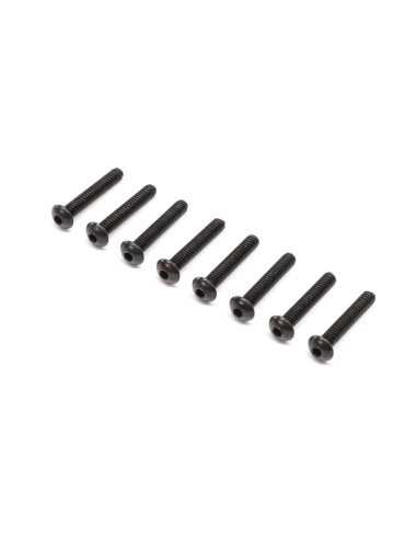 Button Head Screws  2-56 x 1-2" (8)